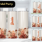 Bride tribe floral drink cups, Name and title custom tumbler, 
Burnt orange flower tumbler
